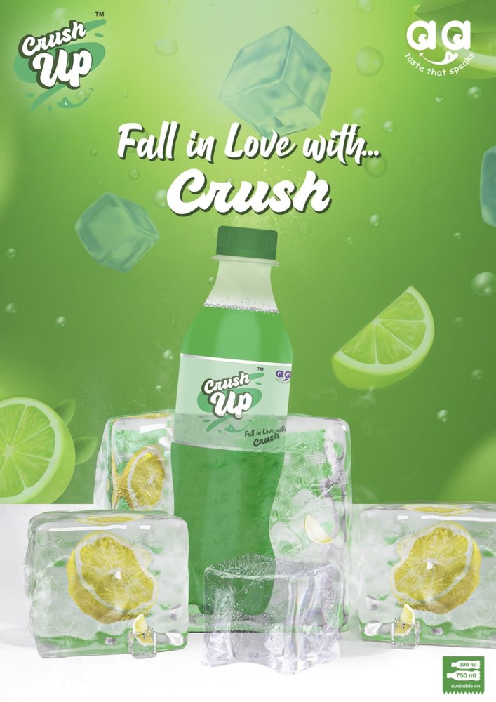 First Cola Green 200ml Crush Up Soft Drink, Liquid, Packaging Type: Bottle