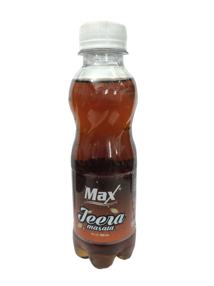 Max Black Jeera Masala Cold Drink, Packaging Size: 200ml, Packaging Type: Carton