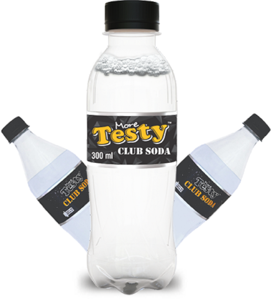 TESTY WHITE Club Soda 300ml, Packaging Type: Carton