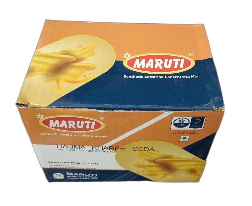 Yellow Maruti Hajma Kharee Soft Drink Concentrate, Packaging Size: 100g, Packaging Type: Box