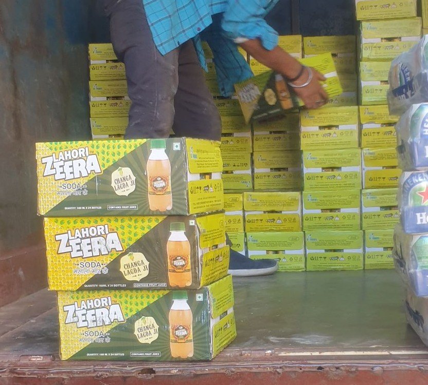 Soft Drink Green Lahori zeera masala soda, Packaging Size: 160 ml, Packaging Type: Carton