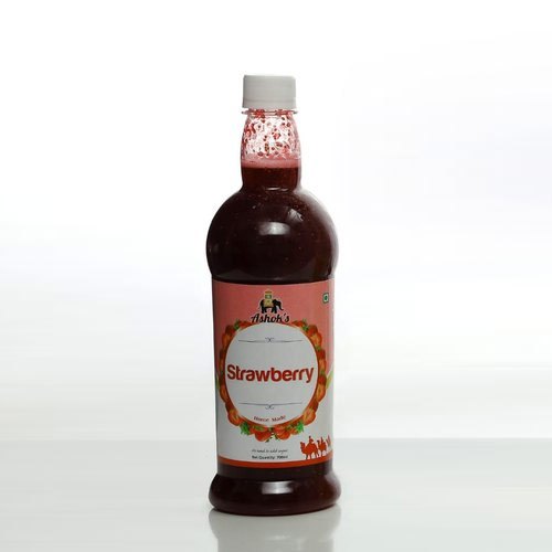 Ashok\'s Strawberry Squash Sharbat