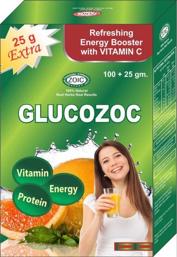 Glucozoc Orange Glucose Energy Drink, Packaging Size: 125 Gm