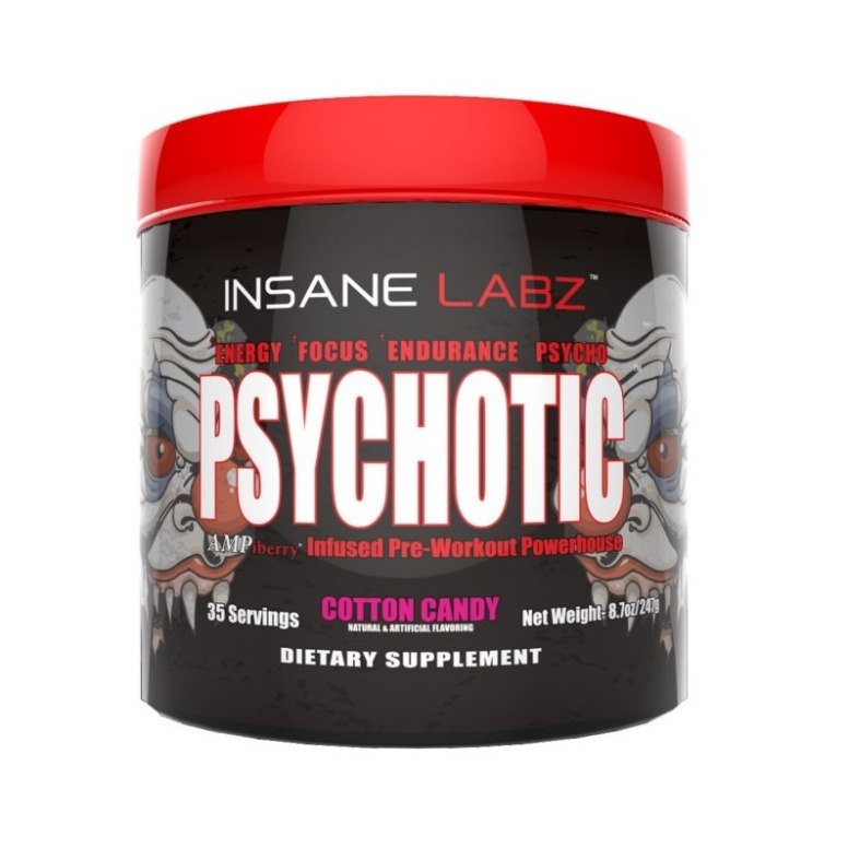 Insane Labz 4459MG Psychotic, Non prescription, Treatment: Pre Workout