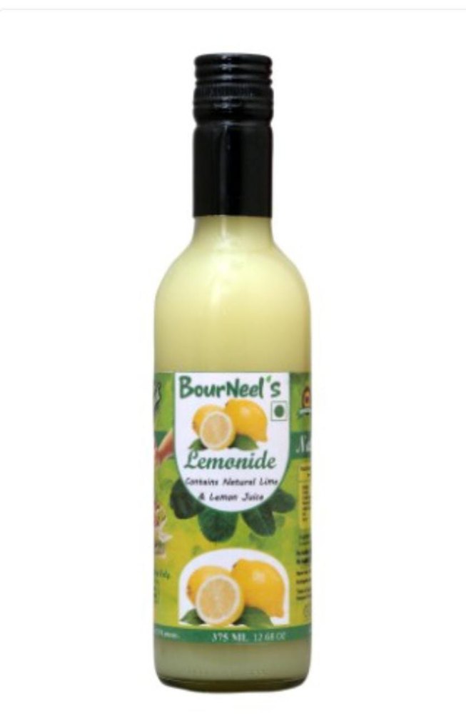 BourNeel\'s Cloudy White 375 ml Lemonade lemon concentrate Bottle