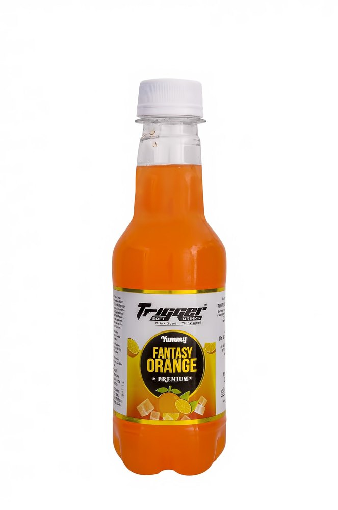 TRIGGER Soft Drink Orange Soda, Packaging Size: 200ml, Packaging Type: Bottle