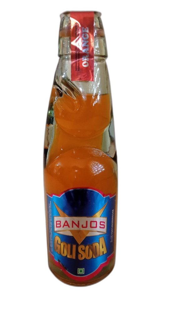 Soft Drink Banjos Orange Goli Soda, Packaging Size: 220ml, Packaging Type: Bottle