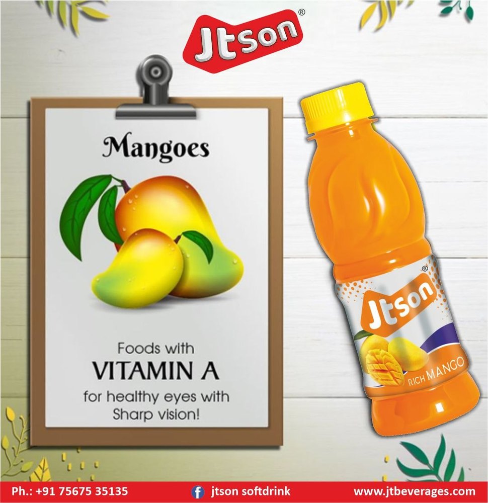 Jtson Mango Juice, Packaging Type: Plastic Bottle, Packaging Size: 24