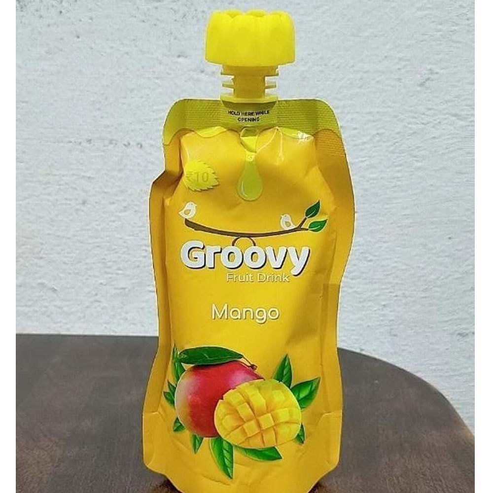 Yellow Sugar Groovy Mango Fruit Drink, Packaging Size: 150 ml, Packaging Type: Pouch