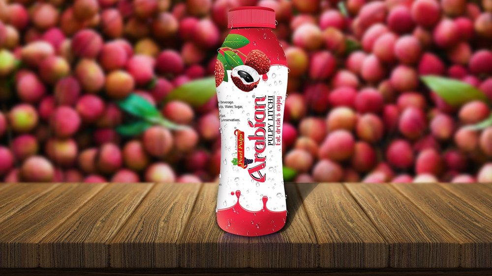 Arabian Pulpy Litchi Juice, Packaging Size: 200 ml