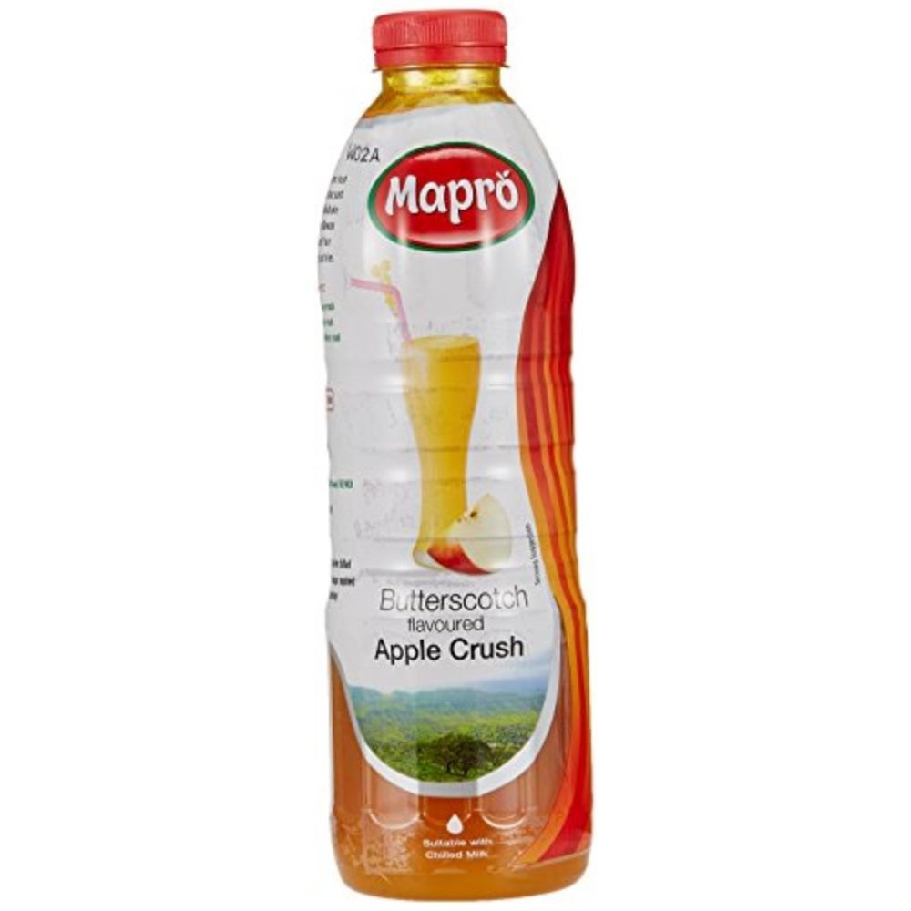 Mapro Butterscotch Flavoured Apple Crush, Packaging Size: 1 L, Packaging Type: Bottle