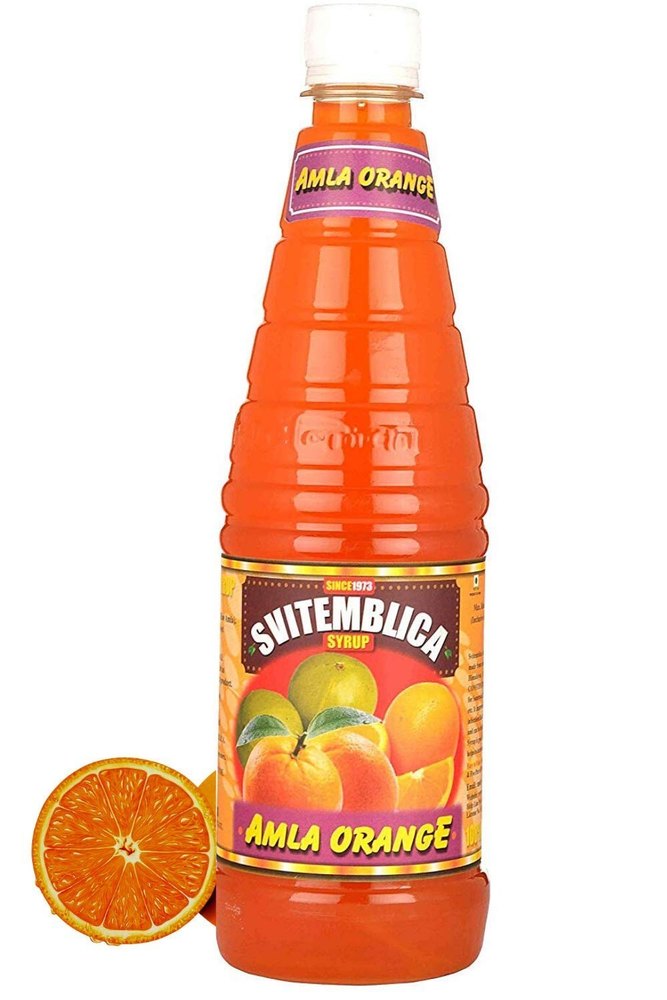 Svitemblica Amla Orange Syrup, Liquid, Packaging Type: Bottle