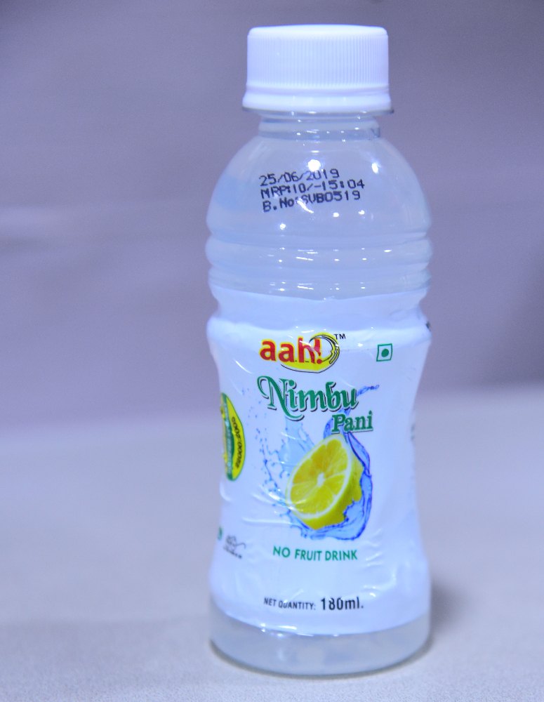 Tasty White Aah Nimbu Pani, Packaging Size: 180 ml