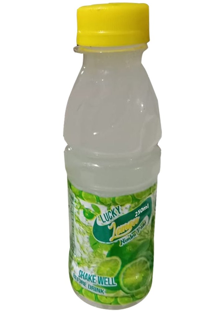 Lucky 250ml Lemon Nimbu Pani, Packaging Type: Bottle