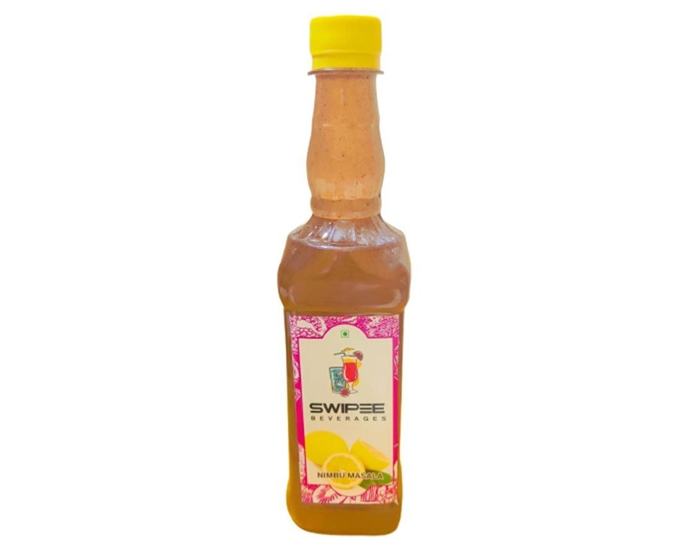 Swipee Beverages Yellow Nimbu Masala Flavour Sharbat, Packaging Size: 500 ml, Packaging Type: Bottle