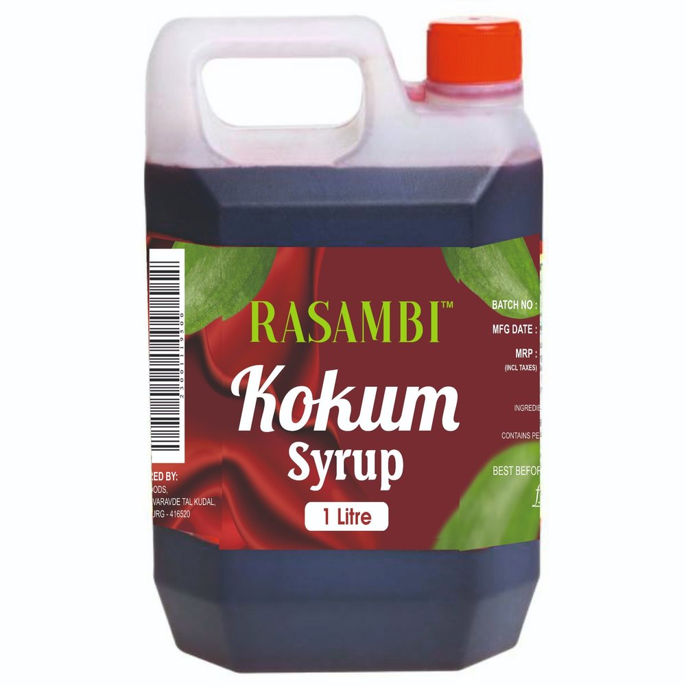 RASAMBI Red Kokam Syrup, Packaging Size: 1000 ml