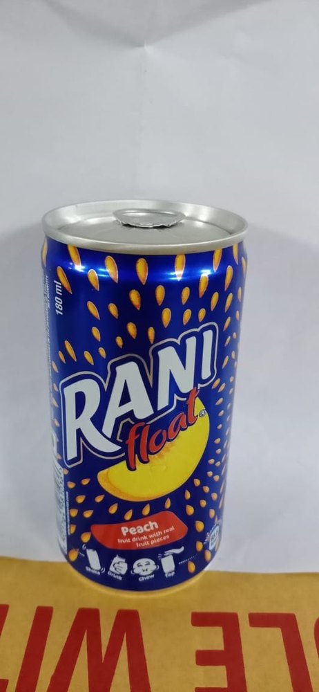 Fruit Chunks Rani Float Peach Juice, Packaging Size: 180 ML