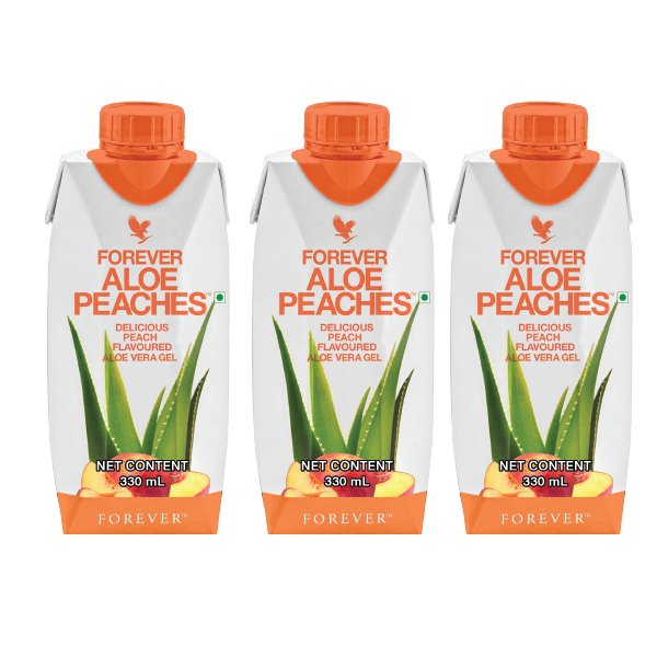 Aloe Peaches Tripack - 3X300Ml Tetra