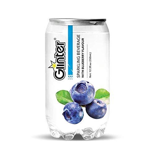 Liquid Glinter Blueberry Flavour Sparkling Beverage, Packaging Size: 350ml