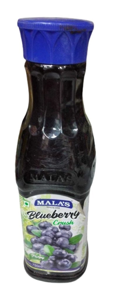 Black Sugar Mala\'s Blueberry Crush Juice, Packaging Size: 750ml, Packaging Type: Bottle