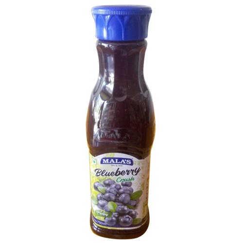 Mala\'s Blueberry Crush Fruit Juice, Packaging Size: 750 ml