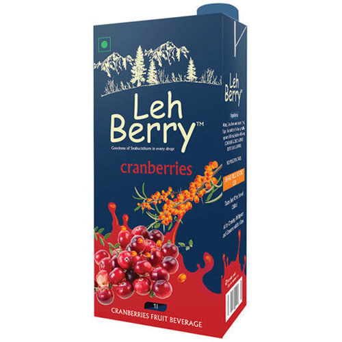 Leh Berry Cranberries Juice, Packaging Size: 1000 ml, Pack Type: Tetra Pak