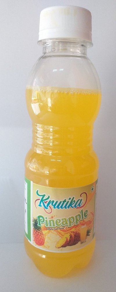 Yellow Krutika Pineapple Juice, Packaging Size: 200 ml, Packaging Type: Bottle