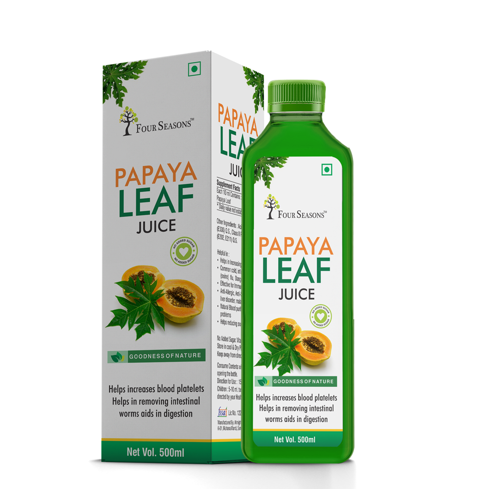 Papaya Leaf Juice, Packaging Size: 500 ml, Packaging Type: Bottle