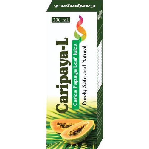 Bafna Biotech Papaya Leaf Caripaya-L Syrup, Packaging Size: 200ml