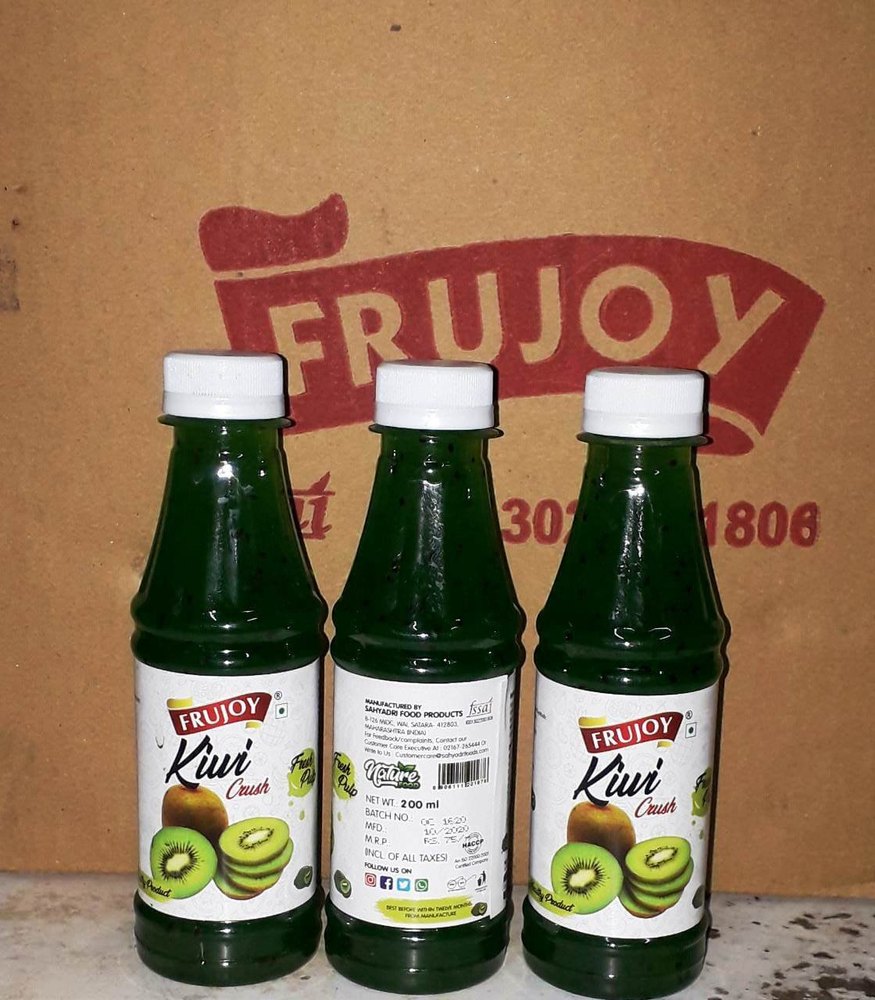 Frujoy Green Kiwi Crush Fruit Drink, Packaging Size: 200ml