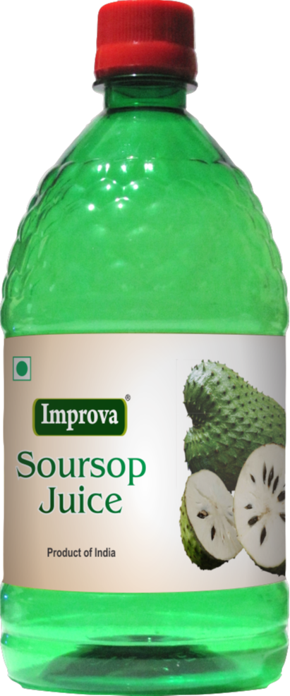 Improva A Grade Soursop Juice, Packaging Size: 400 ml, 800 ml