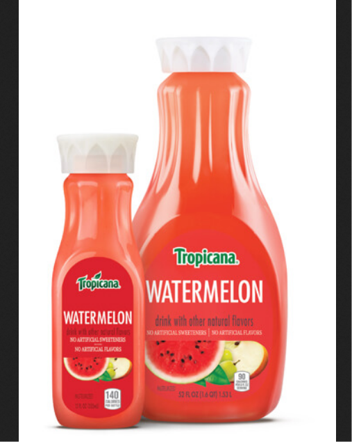 Red Tropicana Watermelon Drinks