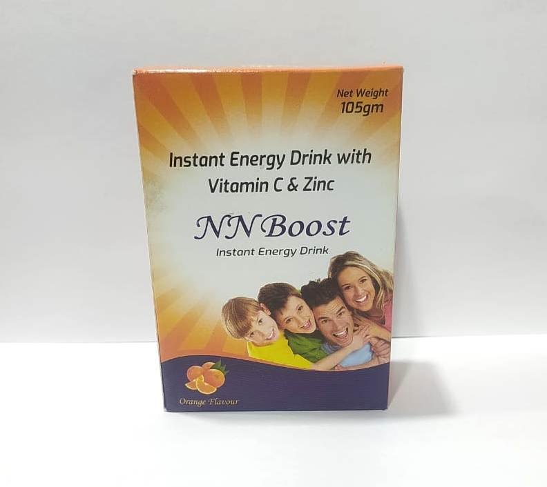 Orange NN BOOST Energy Drink with Vitamin C & Zinc, Packaging Size: 105 Gm