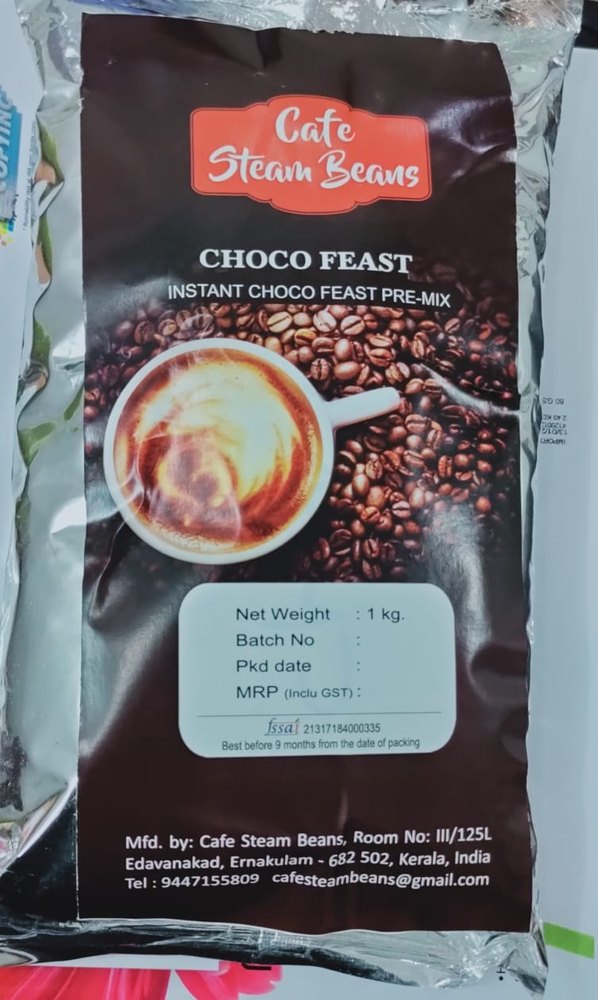 Choco Feast Premix Powder, Packaging Type: Packet