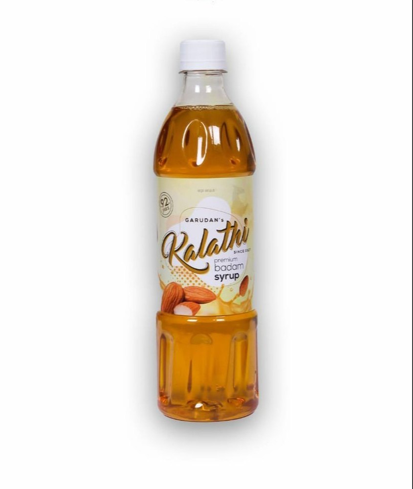 Liquid Yellow Kalathi Badham Syrup, Packaging Type: Bottle, Packaging Size: 700 ml