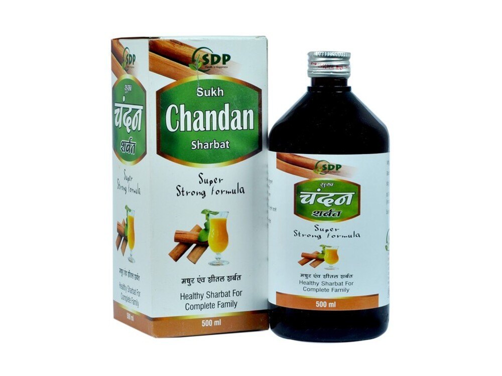 Sukh Chandan Sharbat, Packaging Size: 500 ml, Packaging Type: Bottle