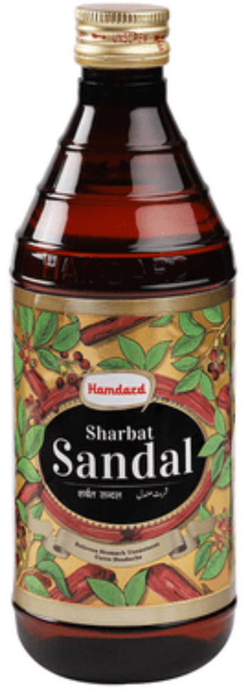 Ayurvedic Hamdard Sandalwood Sharbat, 400ml