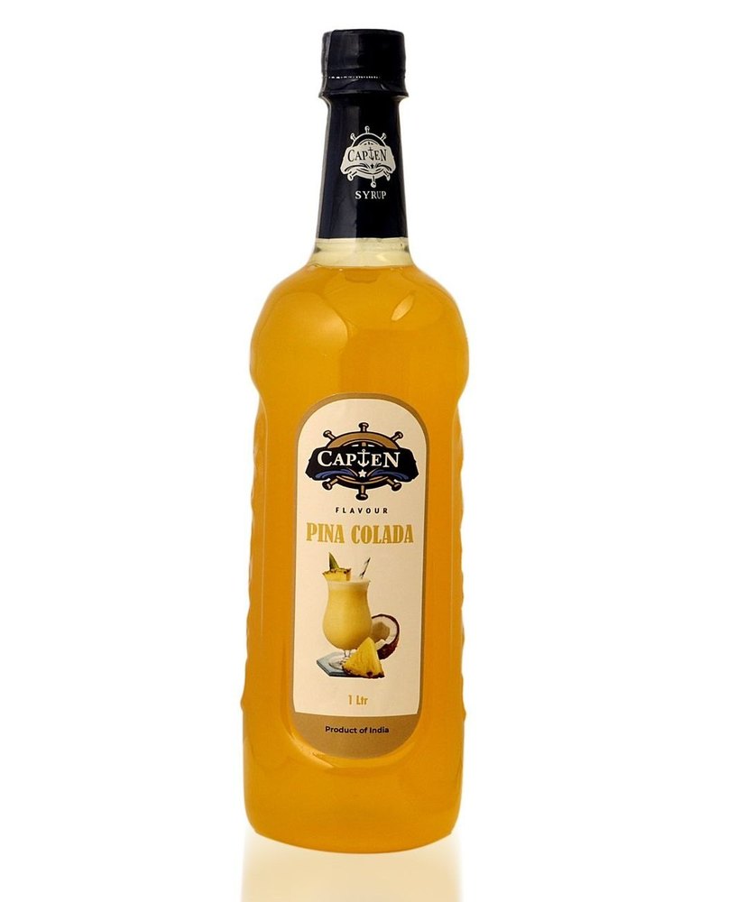 Capten Pina Colada Syrup, Packaging Size: 1 Litre, Liquid