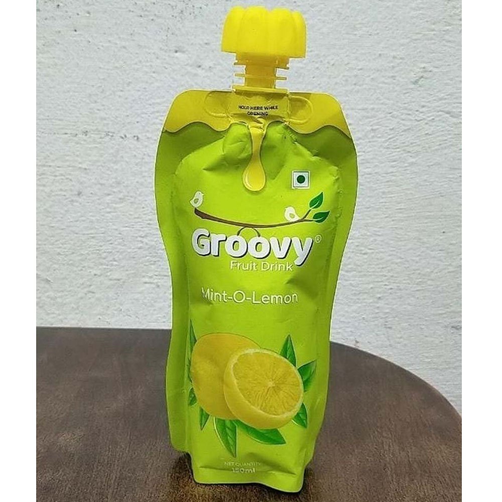 Cloudy White Groovy Mint O Lemon Drink, Packaging Size: 150 ml, Packaging Type: Pouch