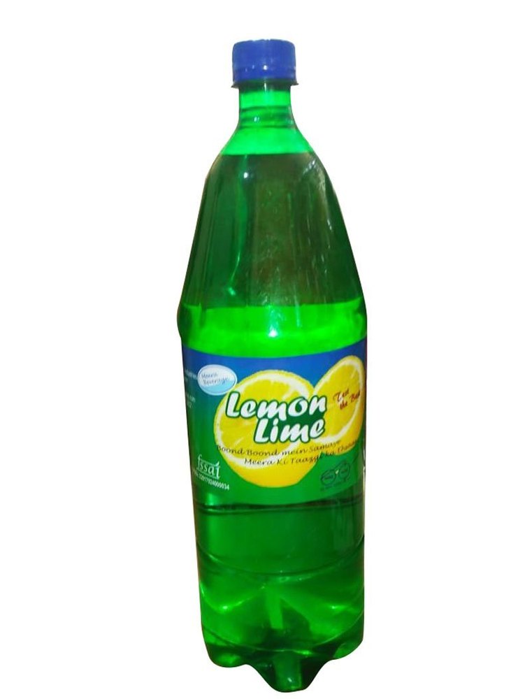 Meera Beverage 2litre Lemon Lime Soft Drink, Liquid, Packaging Type: Bottle