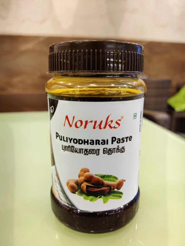 Noruks Puliyodarai Paste, Packaging Size: 200 g, Packaging Type: Bottle img