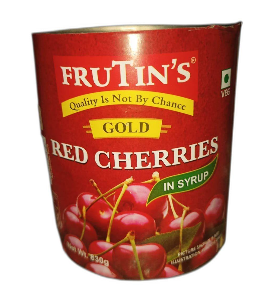 Vegetarian A Grade Frutin\'s Gold Red Cherries Syrup, Packaging Type: Container