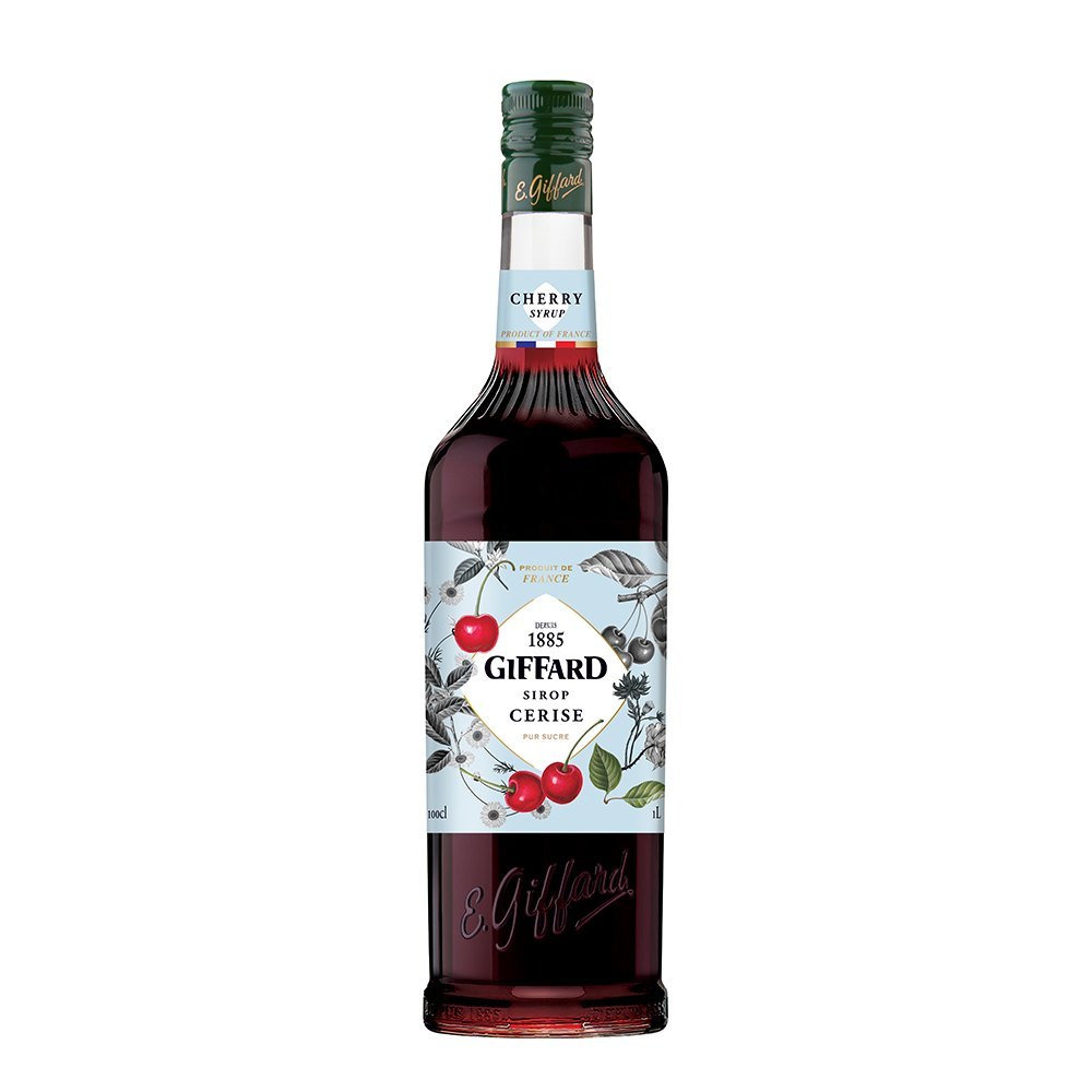 Giffard Cherry syrup, France