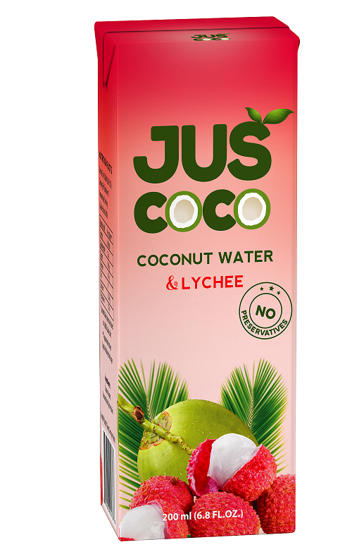 Fresh Lychee Jucie Coconut Water Drink, Packaging Size: 200 mL, 330 mL