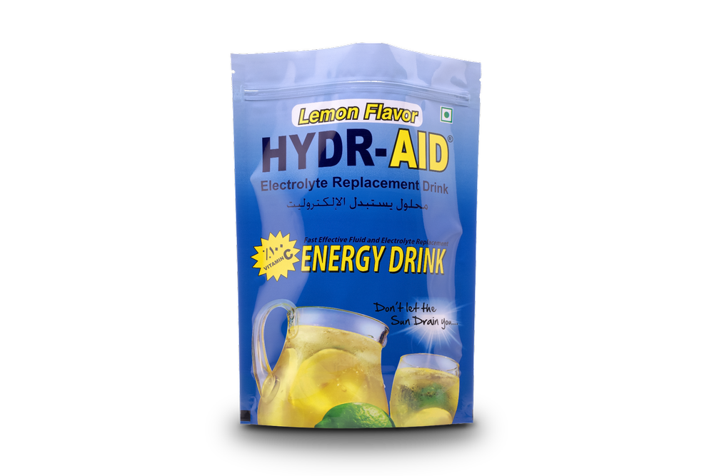 Hydr-aid Lemon Flavored Electrolyte Energy Drink, Pack Size: 1250gm