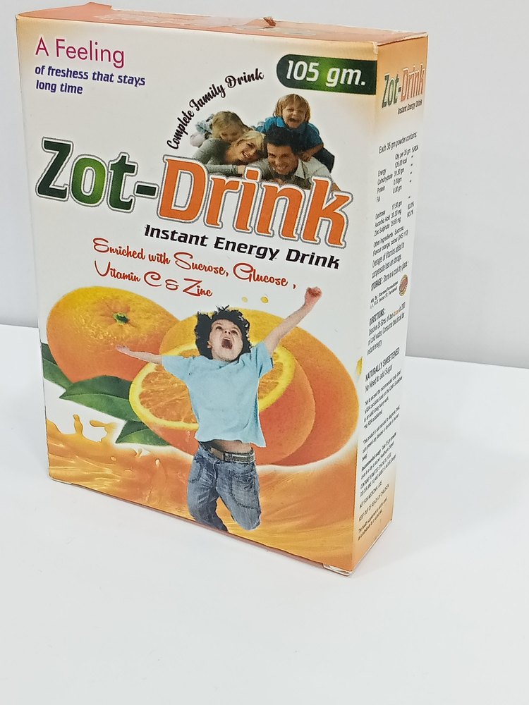 powder Orange Zot drink, Packaging Size: 30gm