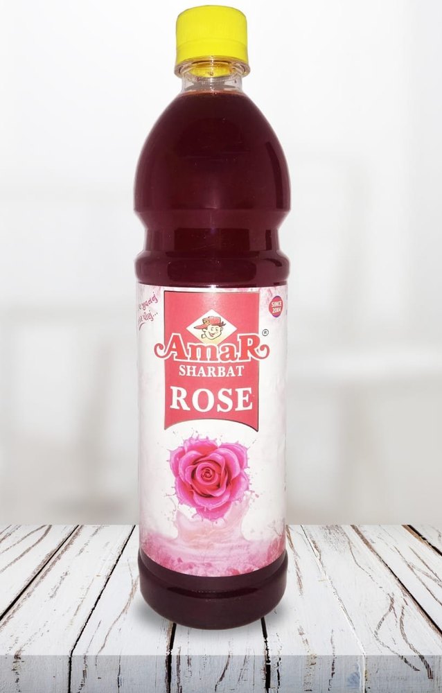 Amar Rose Syrup, Packaging Size: 700 ml, Packaging Type: Plastic Bottle