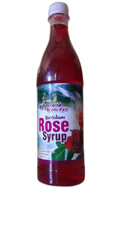 Kulralam Rose Syrup, Packaging Size: 700ml, Packaging Type: Bottle