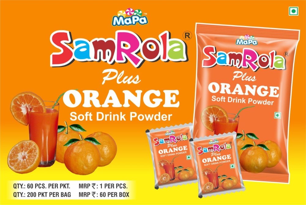 MaPa Orange Soft Drink Powder