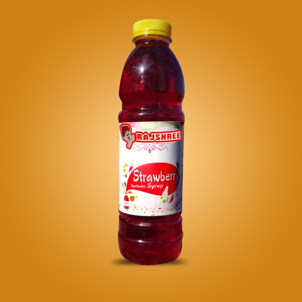 Rajshree Strawberry Flavoured Syrup, Liquid